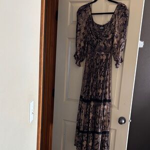 Keyhole Western Dress